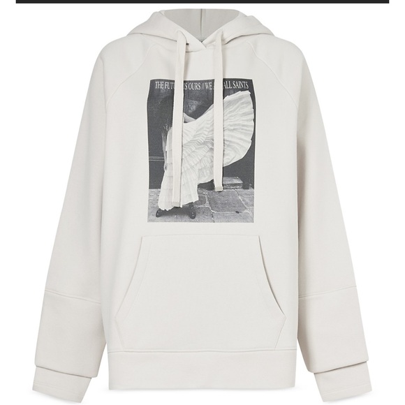 ALLSAINTS OLIVIA LUCIA HOODIE SIZE SMALL - Picture 4 of 13